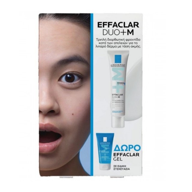 La Roche Posay Πακέτο Effaclar Duo+M 40ml & Δώρο Effaclar Purifying Foaming Gel 50ml