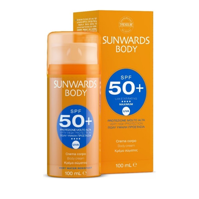 Synchroline Sunwards Body SPF50+ Αντηλιακή Κρέμα Σώματος 100ml