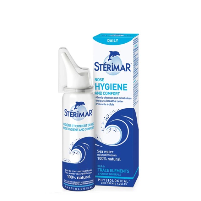 Sterimar Hygiene Nose Original Ρινικό Σπρέι Αποσυμφορητικό 100ml