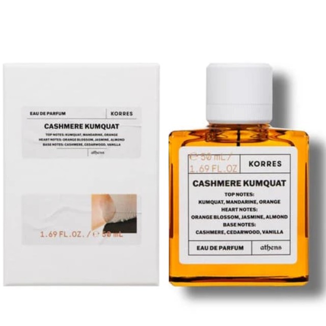 Korres Eau De Parfum Cashmere Kumquat Γυναικείο Άρωμα 50ml