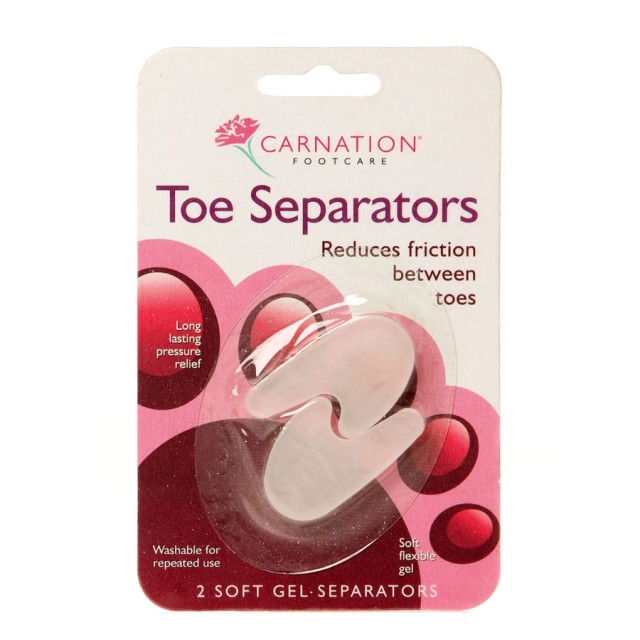 Vican Carnation Toe Separators Διαχωριστικό Δακτύλων, 2 Τεμάχια