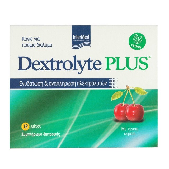 UniPharma Dextrolyte Plus Ηλεκτρολύτες, 12 Φακελάκια