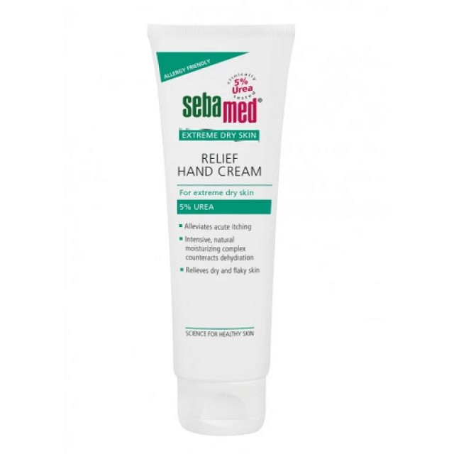 Sebamed Hand Relief Cream Urea 5% Ισχυρή Ενυδάτωση & Έκζεμα Χεριών 75ml