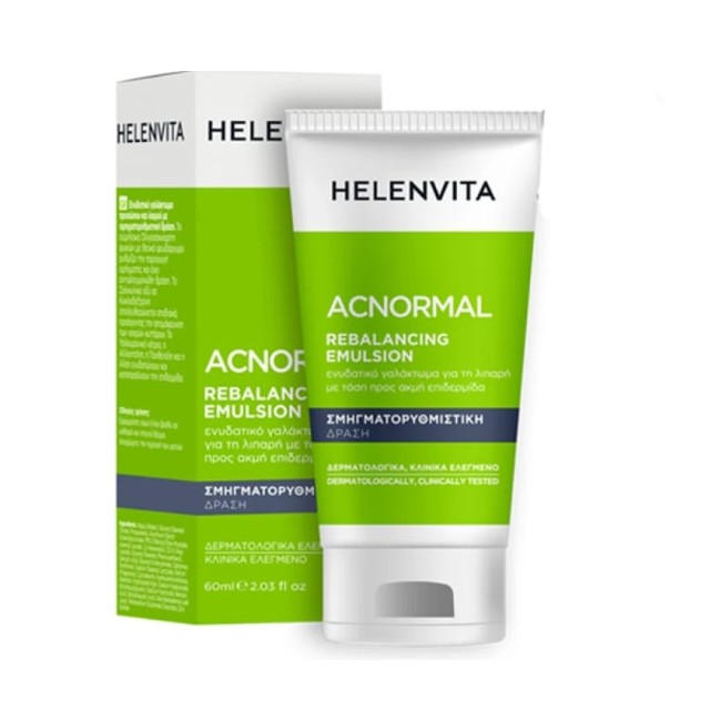 Helenvita Acnormal Rebalancing Emulsion Ενυδατικό Γαλάκτωμα 60ml