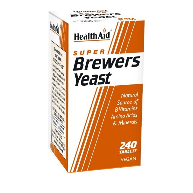 Health Aid Brewers Yeast, Μαγιά Μπύρας 240Tabs