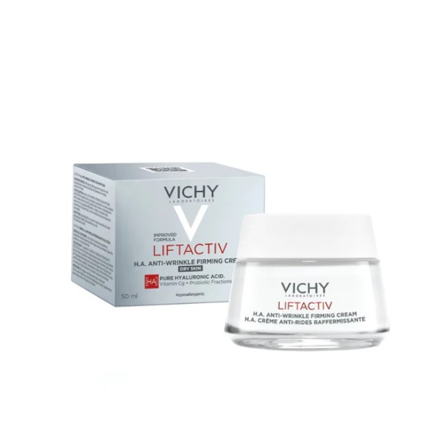 Vichy Liftactiv Supreme H.A Anti Wrinkle Cream Αντιρυτιδική & Συσφικτική Κρέμα Ημέρας Προσώπου για Ξηρή Επιδερμίδα 50ml