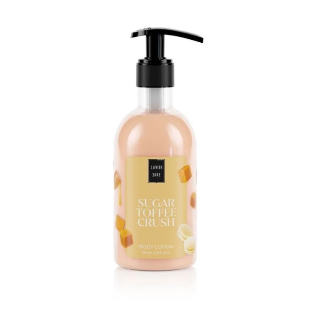 Lavish Care Body Lotion Sugar Toffee Crush Ενυδατική Κρέμα Σώματος Με Άρωμα Καραμέλα Βουτύρου, 300ml